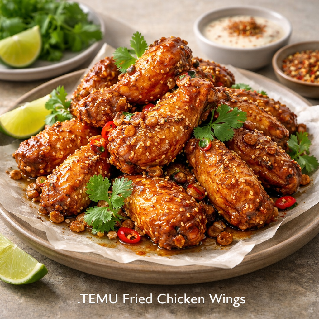 TEMU Fried Chicken Wings